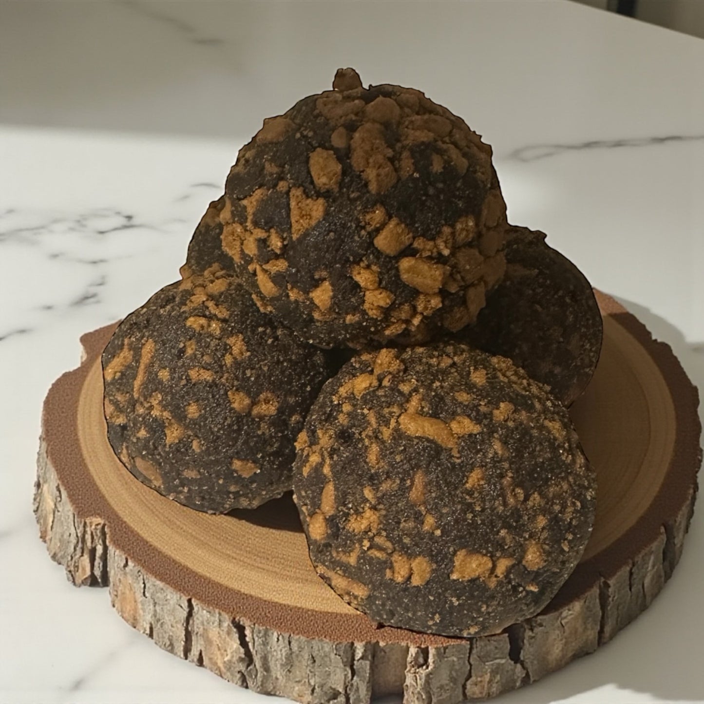 Biscoff Egg Brownie Ball