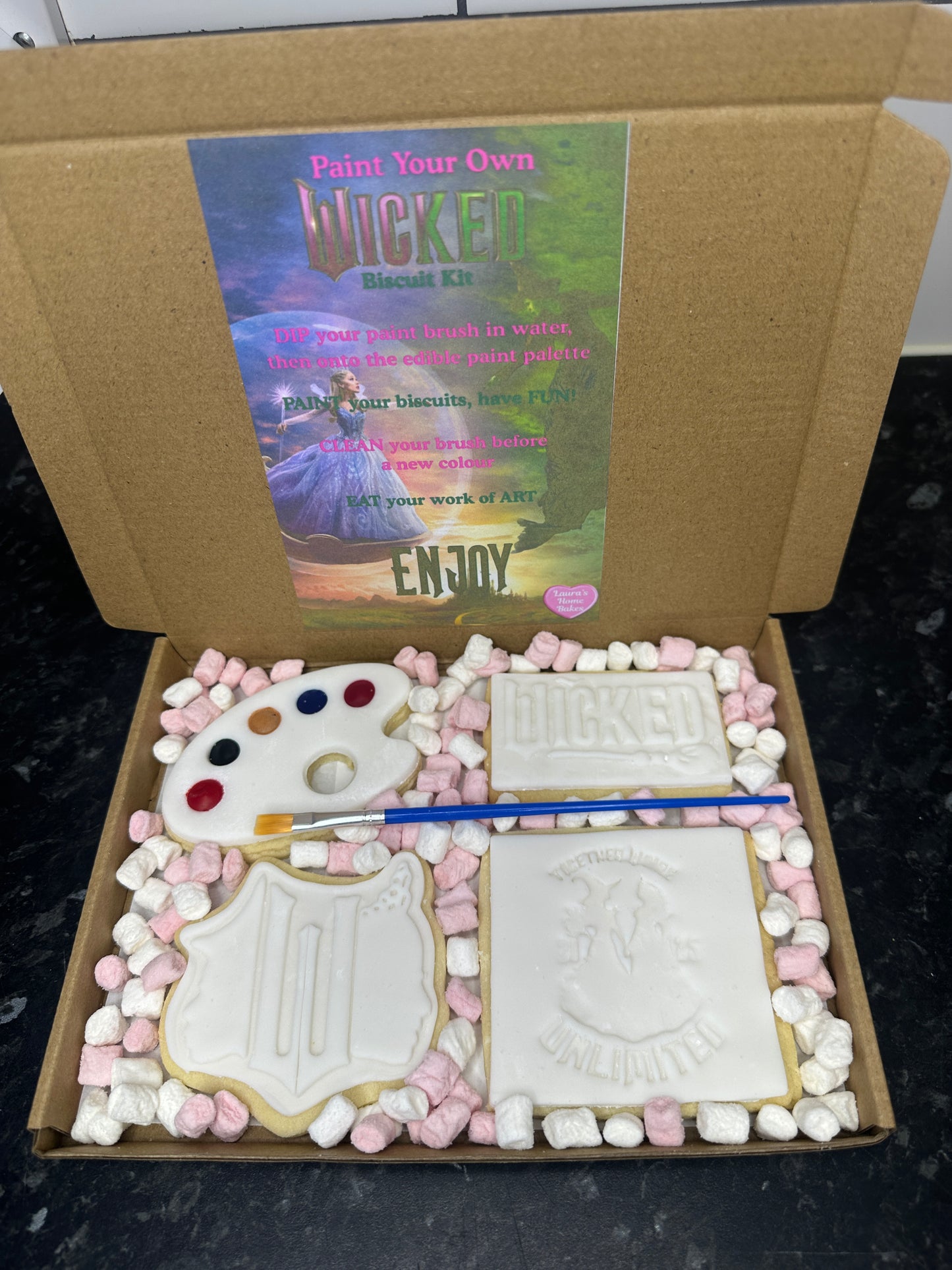 Wicked Paint Your Own Biscuit Kit