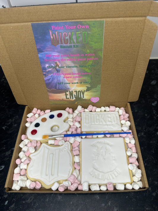 Wicked Paint Your Own Biscuit Kit