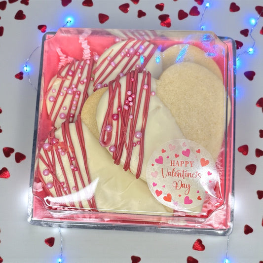 Valentines Shortbread Hearts
