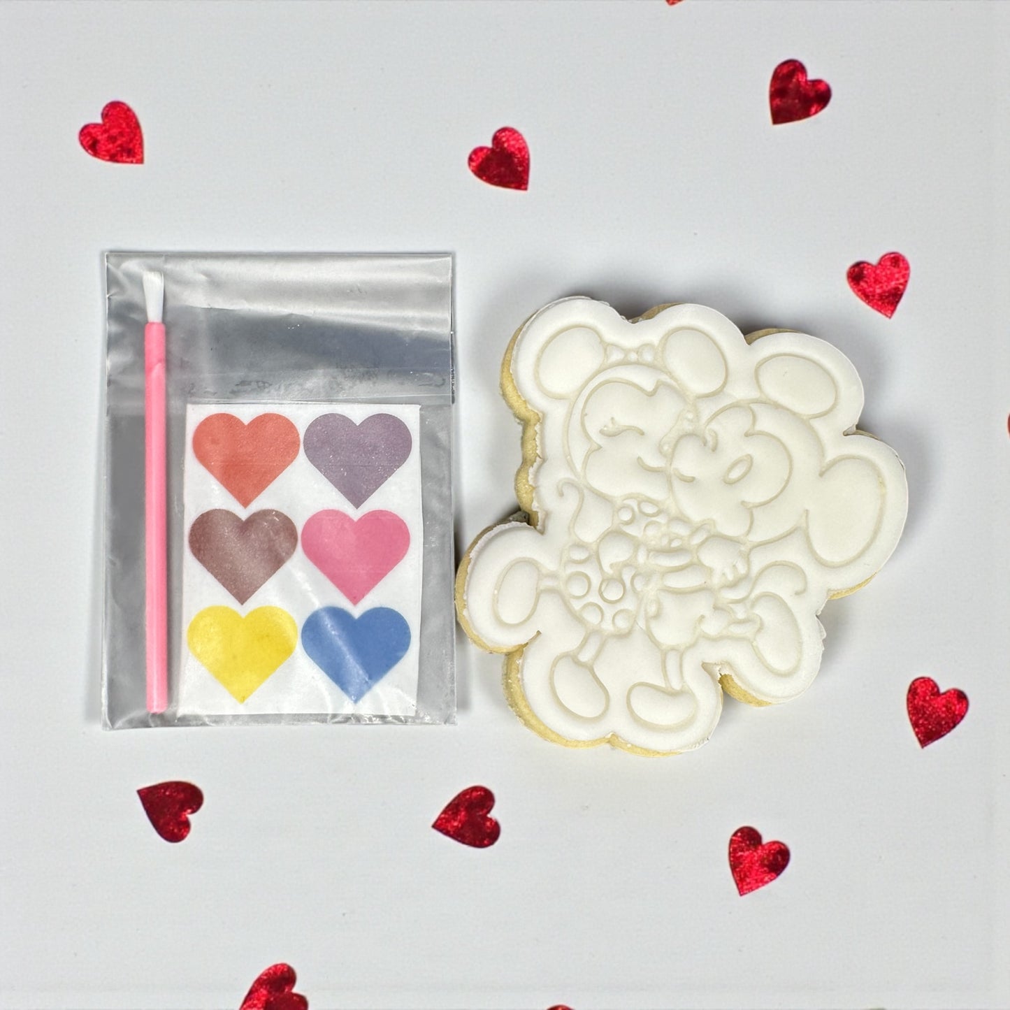 Paint Your Own Valentines Biscuit Kit